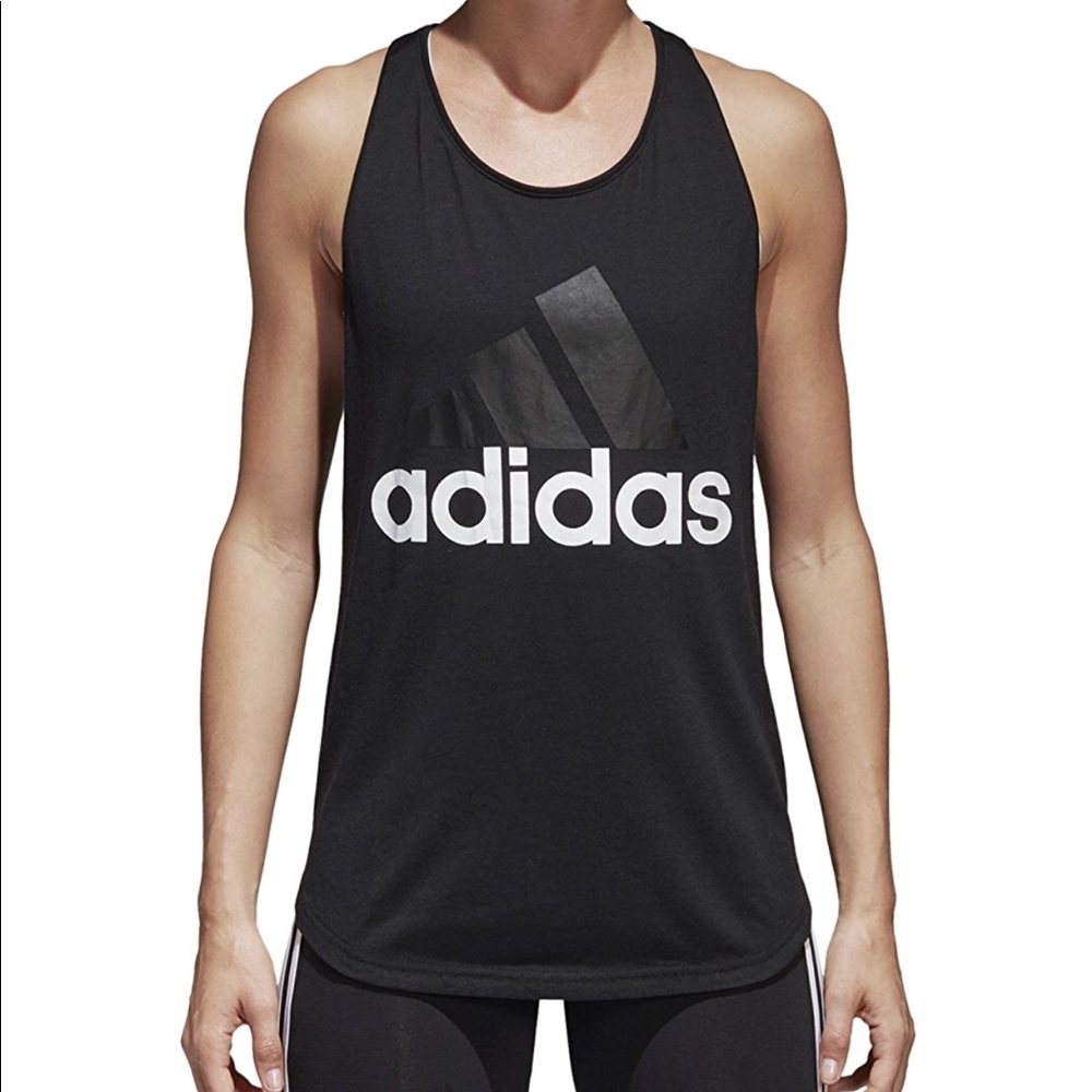 NEW Adidas Black Work Out Tank Top